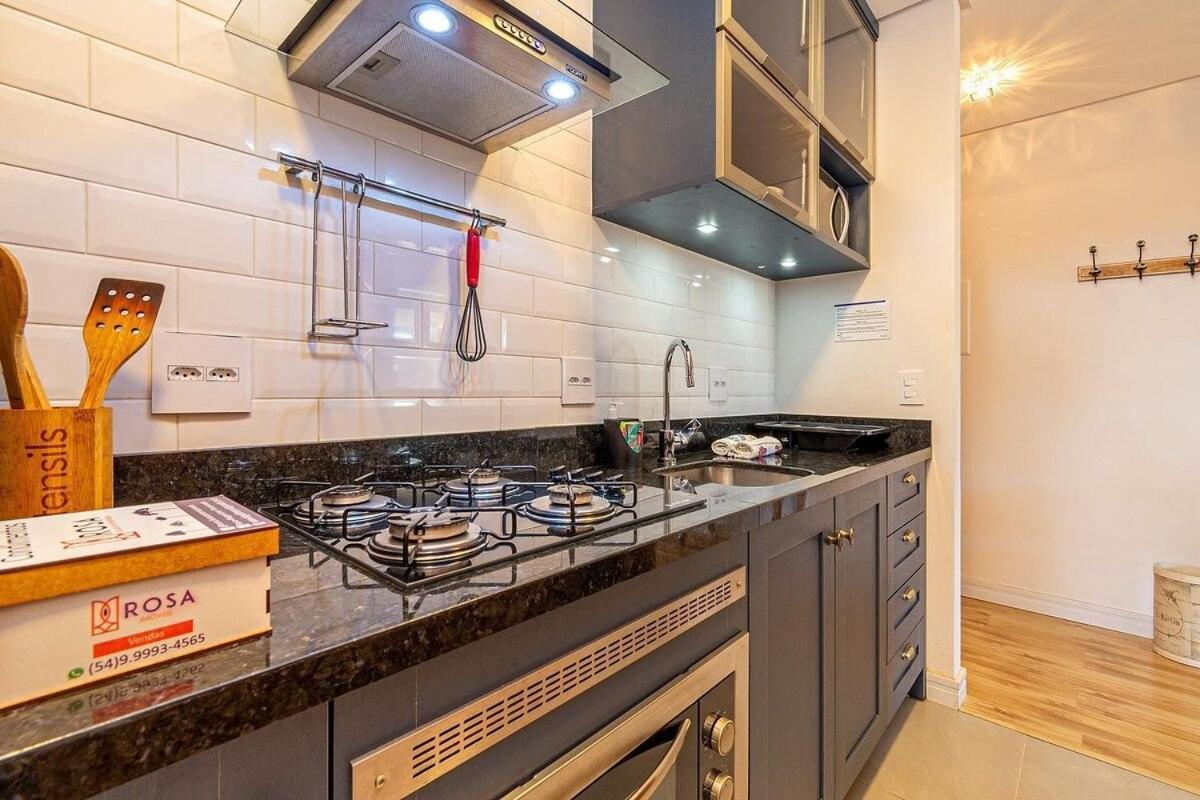 Apartmán Rosa Edificio Giovani Pizetta Gramado Exteriér fotografie